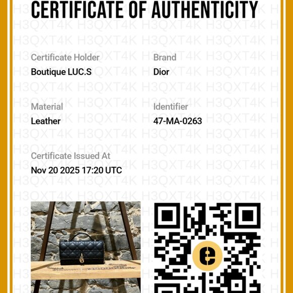 Dior My Dior Black Lambskin Cannage Mini Bag - Picture 15 of 16